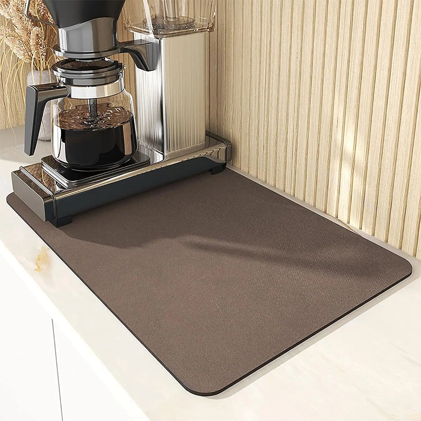 Large Kitchen Super Absorbent Mat Solid color Dish Draining Mat Drying Mat Quick Dry Bathroom Drain Pad Kitchen