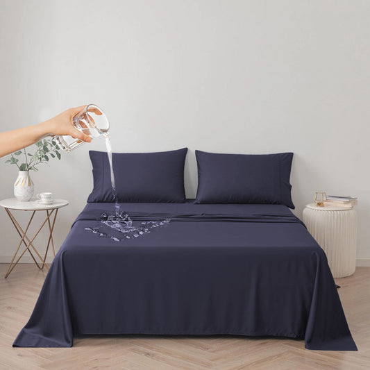 Waterproof Bed Cover for Dog and Cats,Pet Hair Resistant Bed Sheet Cover, Protective Bed Liner Cover with 100% Waterproof Breathable Thin Fabric