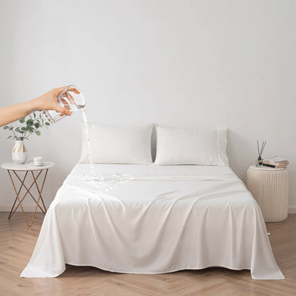 Waterproof Bed Cover for Dog and Cats,Pet Hair Resistant Bed Sheet Cover, Protective Bed Liner Cover with 100% Waterproof Breathable Thin Fabric