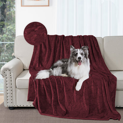 wasserdichte Bettdecke, wasserdichte Hundedecke Aus Flanell, Geeignet FüR Haustierdecke, Matratze, Sofa, MöBelschutz, Doppelseitige Weiche Multifunktionale üBerwurfdecke
