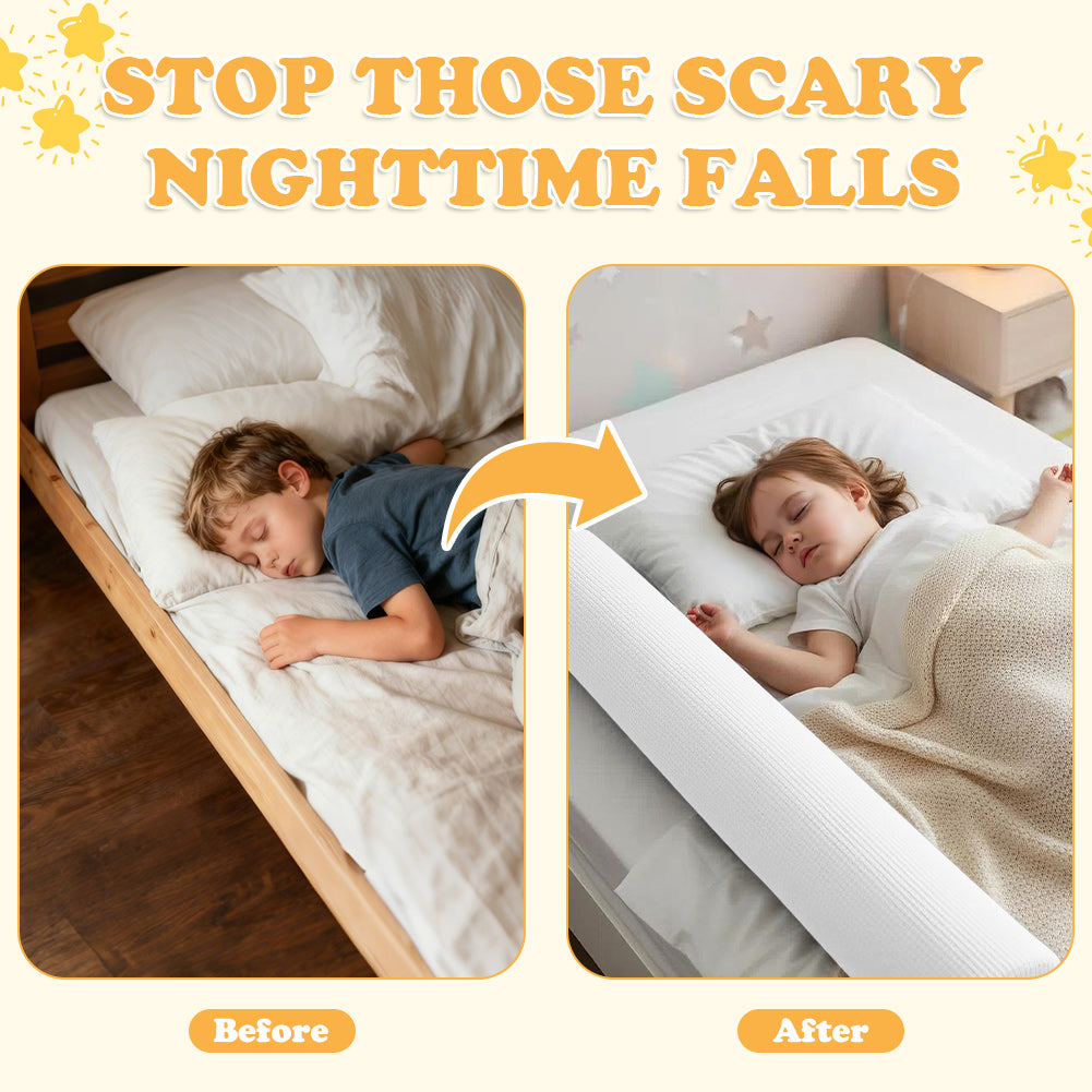 Bed rail for toddlers, bed surround for babies and the elderly, foam bed rail, safety bed rail for toddlers, comfortable bed barrier