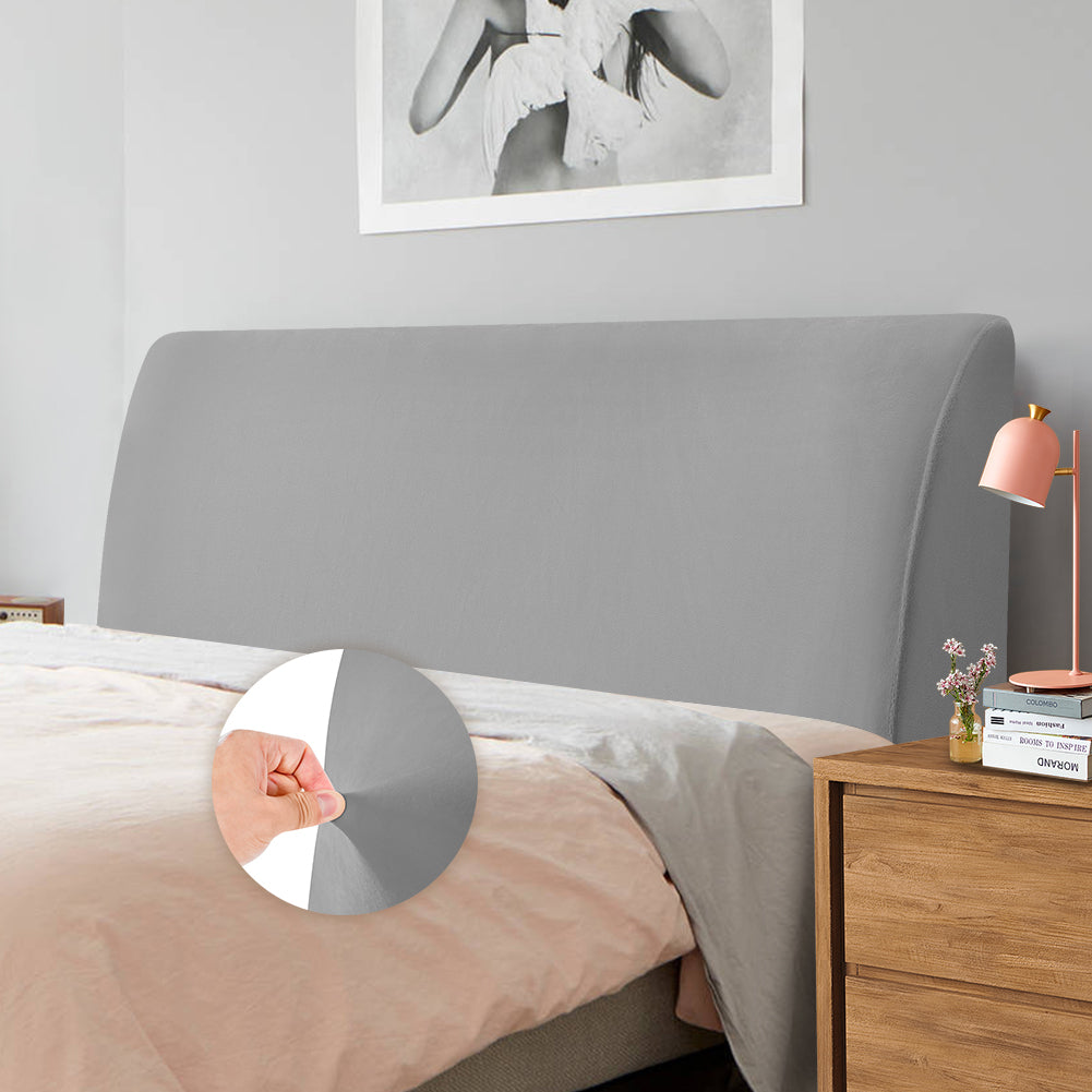 Headboard cover, elastic headboard cover, dustproof protective cover, suitable for linen upholstered headboards.