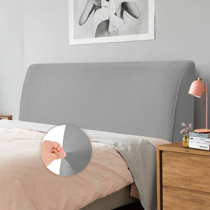 Headboard cover, elastic headboard cover, dustproof protective cover, suitable for linen upholstered headboards.