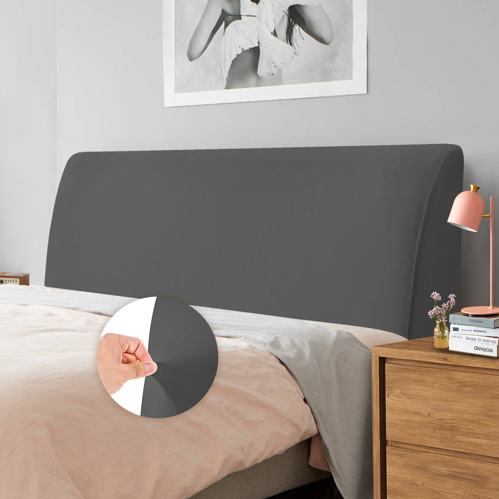 Headboard cover, elastic headboard cover, dustproof protective cover, suitable for linen upholstered headboards.