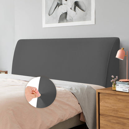 Headboard cover, elastic headboard cover, dustproof protective cover, suitable for linen upholstered headboards.