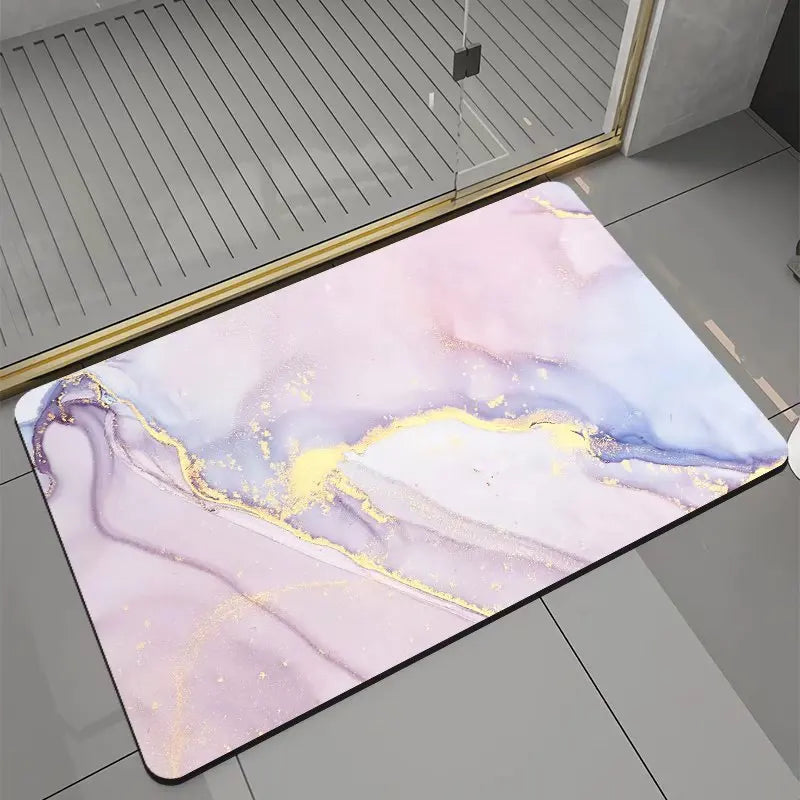 30 Colors Super Absorbent Floor Mat Anti Slip Quick Drying Bathroom Mat Floor Carpet Easy To Clean Home Oil Proof Kitchen Mat