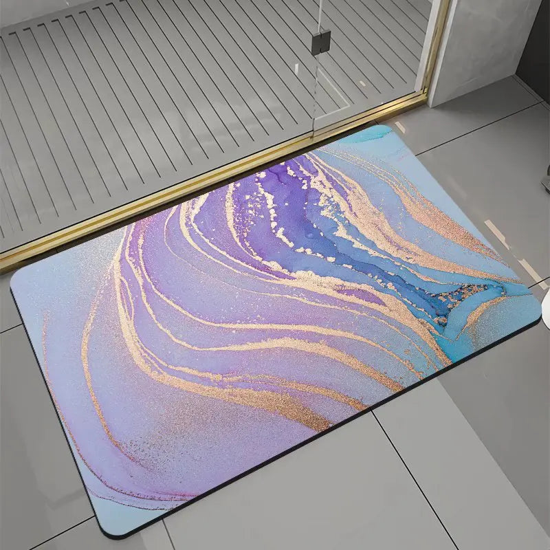 30 Colors Super Absorbent Floor Mat Anti Slip Quick Drying Bathroom Mat Floor Carpet Easy To Clean Home Oil Proof Kitchen Mat