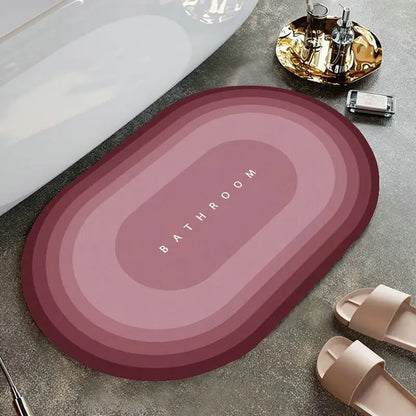 30 Colors Super Absorbent Floor Mat Anti Slip Quick Drying Bathroom Mat Floor Carpet Easy To Clean Home Oil Proof Kitchen Mat