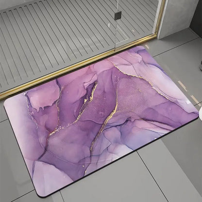 30 Colors Super Absorbent Floor Mat Anti Slip Quick Drying Bathroom Mat Floor Carpet Easy To Clean Home Oil Proof Kitchen Mat