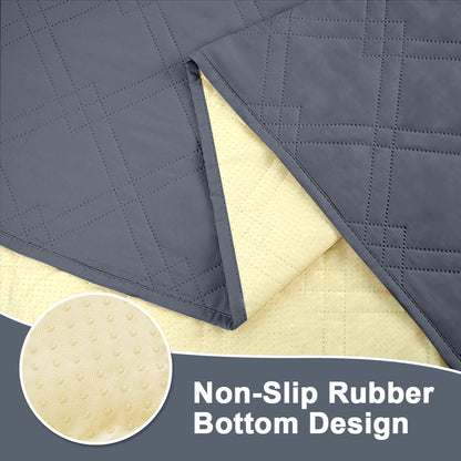 Waterproof sofa cover for dogs, 100% waterproof dog blanket, sofa protector, bed cover with anti-slip particles, furniture protector for dogs, cats and pets
