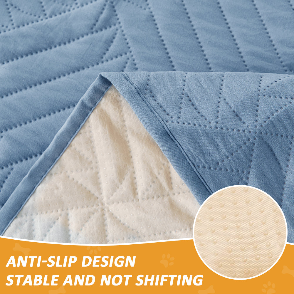 Washable incontinence pad 85x90 cm, waterproof and absorbent mattress protector, reusable bed pad, breathable incontinence bed pad, for adults and children