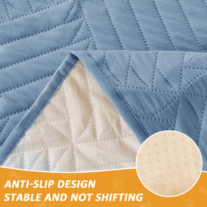 Washable incontinence pad 85x90 cm, waterproof and absorbent mattress protector, reusable bed pad, breathable incontinence bed pad, for adults and children