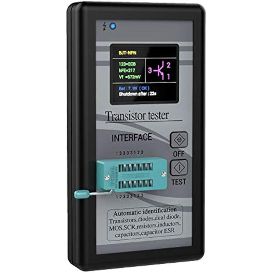 Transistor Tester, Mosfet Transistor Capacitor Tester
