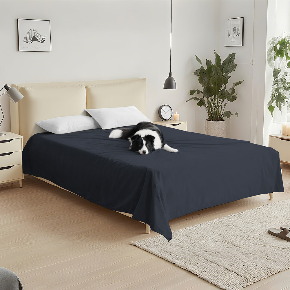Velvet Bed Cover, Waterproof Sheet Cover, 100% Waterproof Pet Blanket, Breathable, Luxurious Ultra Soft Cozy Warm, Suitable for All Seasons, Protects Sofa Bed
