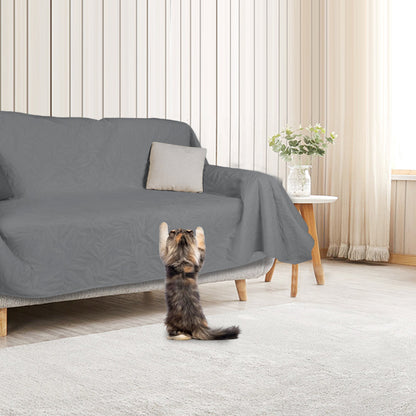 Waterproof sofa cover, scratch-resistant sofa cover, waterproof 3-seater sofa cover for cats, cat and dog protective sofa cover, furniture protective sofa cover