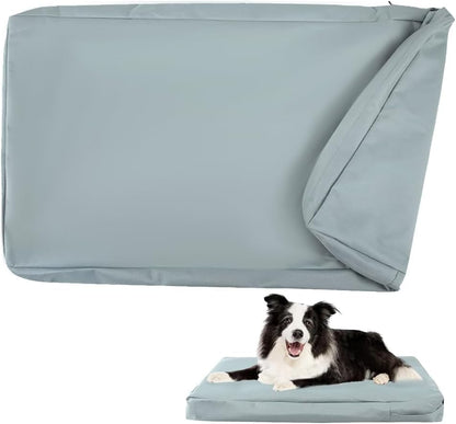 100% Waterproof Replacement Cover for Dog Bed, Replacement Cover for Dog Mat, Washable, Removable Dog Mattress Cover, Dog Mattress Insert with Zipper