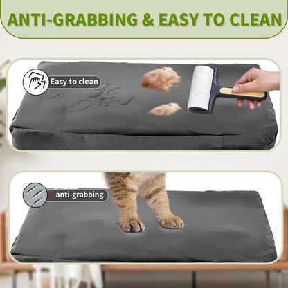 100% Waterproof Replacement Cover for Dog Bed, Replacement Cover for Dog Mat, Washable, Removable Dog Mattress Cover, Dog Mattress Insert with Zipper