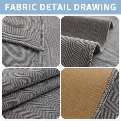 sofa covers, suitable for 1/2/3/4 seater sofas, made of chenille fabric, corner sofa covers, L-shaped sofa covers, cat sofa covers, wrinkle and scratch resistant, washable and U-shaped corner sofa covers with non-slip properties.