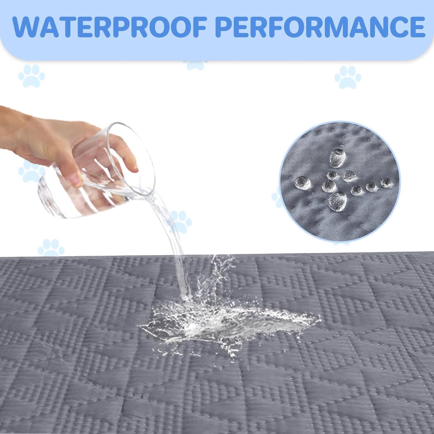 Taiyang 100% Waterproof Sofa Cover for Dogs, Dog Bed Blanket, Dog Bed Cover Protector, Couch Furniture Protector for Children, Dogs, and Cats