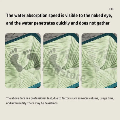 Super Absorbent Bath Mat Quick-Drying Mat Diatom Mud Shower Non-slip Bath Mat Kitchen Entrance Bathroom Modern Rug Home Decor