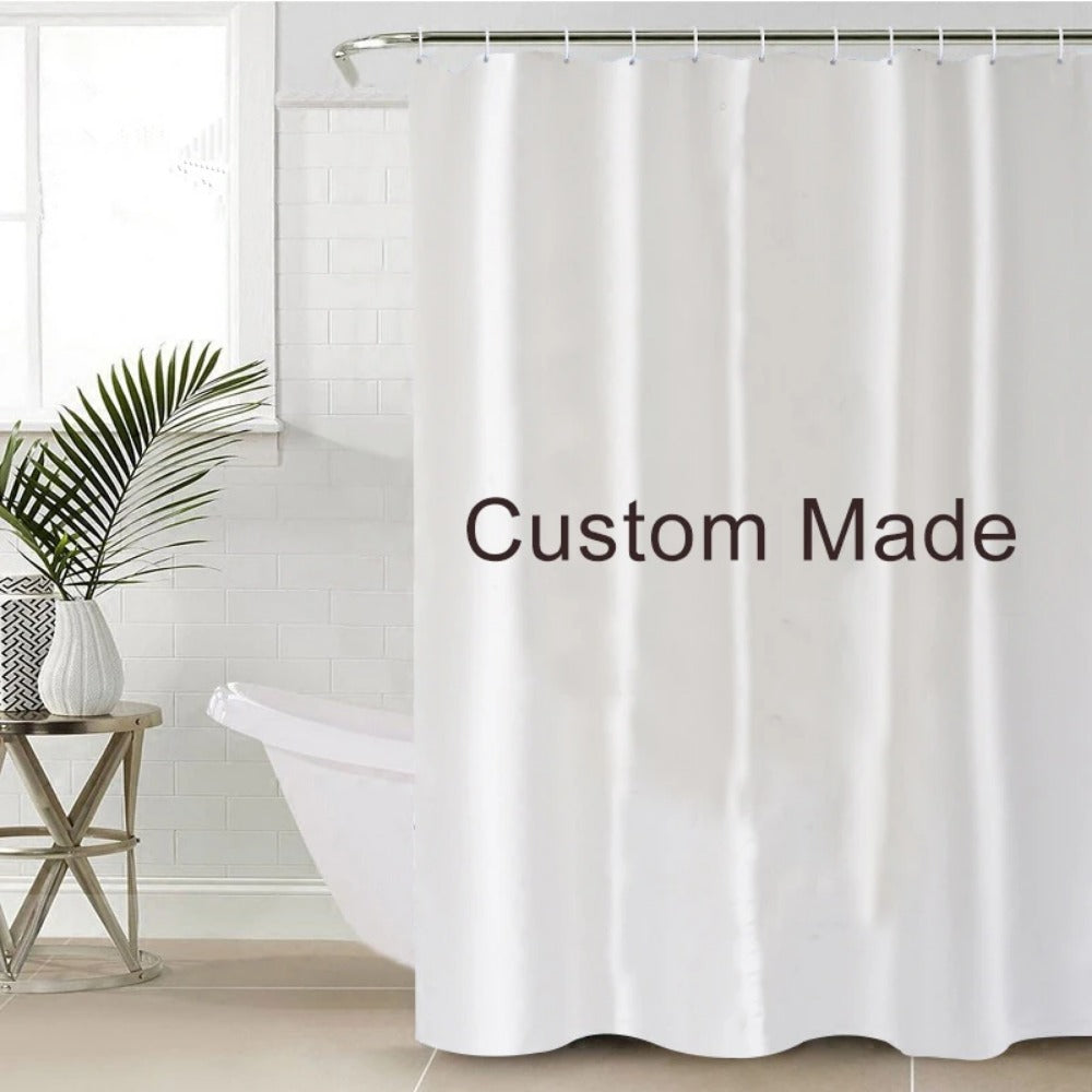 Sexy Red Lips Shower Curtain Mysterious Woman Perfume Bottle Lipstick High Heel Girl Bath Decor Waterproof Fabric Hooks Curtains