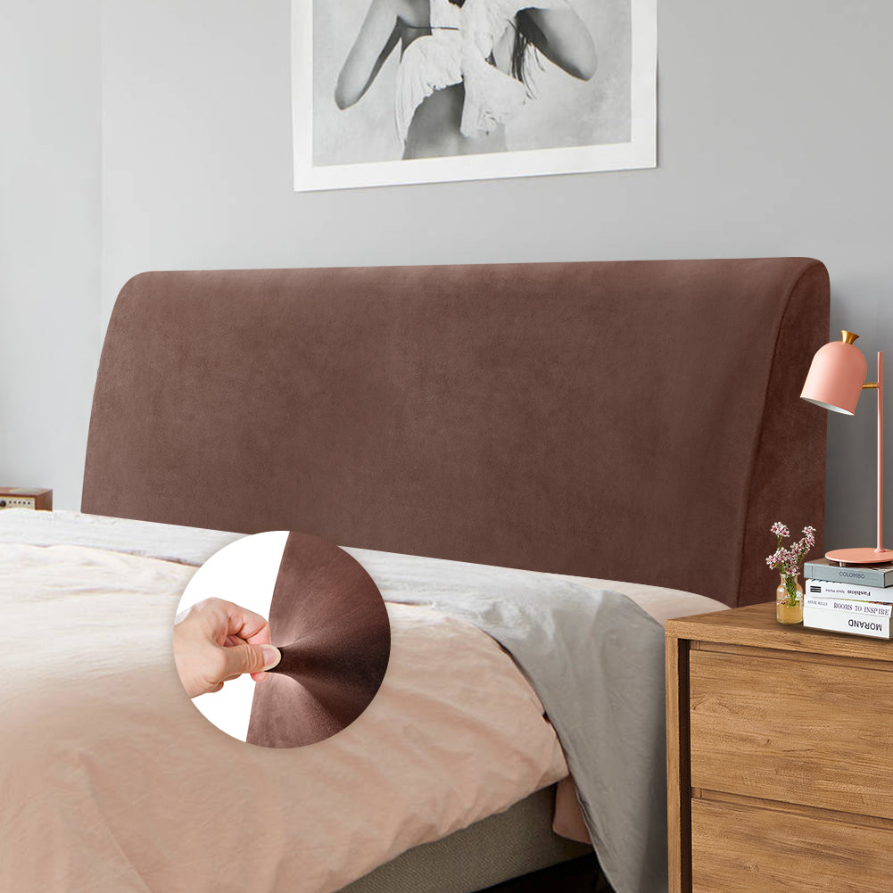 Headboard cover, elastic headboard cover, dustproof protective cover, suitable for linen upholstered headboards.