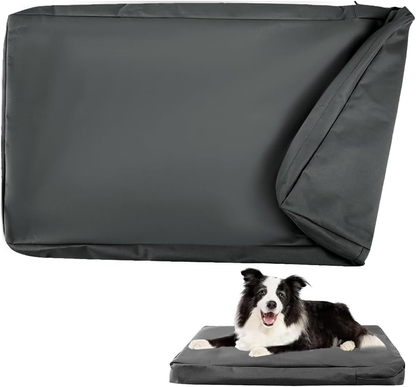 100% Waterproof Replacement Cover for Dog Bed, Replacement Cover for Dog Mat, Washable, Removable Dog Mattress Cover, Dog Mattress Insert with Zipper