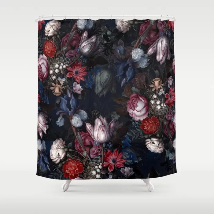 Abstract Plant Character Monkey Flower Bathroom Curtain Home Decor Waterproof Personality Shower Curtain cortina de la ducha