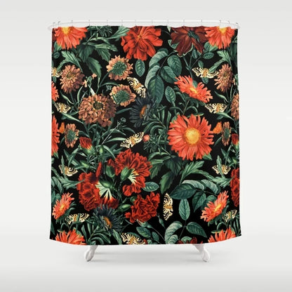 Abstract Plant Character Monkey Flower Bathroom Curtain Home Decor Waterproof Personality Shower Curtain cortina de la ducha