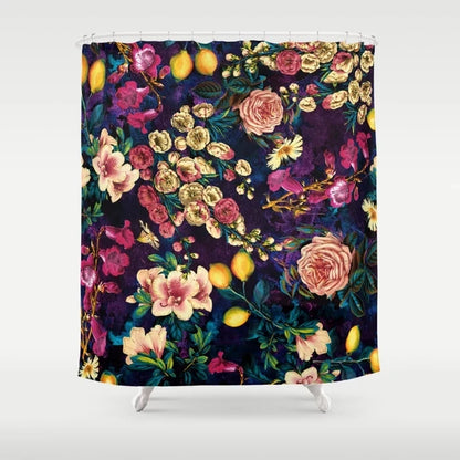 Abstract Plant Character Monkey Flower Bathroom Curtain Home Decor Waterproof Personality Shower Curtain cortina de la ducha