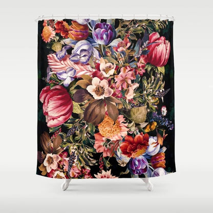 Abstract Plant Character Monkey Flower Bathroom Curtain Home Decor Waterproof Personality Shower Curtain cortina de la ducha