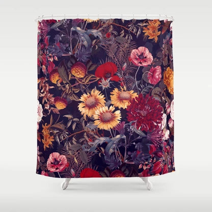 Abstract Plant Character Monkey Flower Bathroom Curtain Home Decor Waterproof Personality Shower Curtain cortina de la ducha