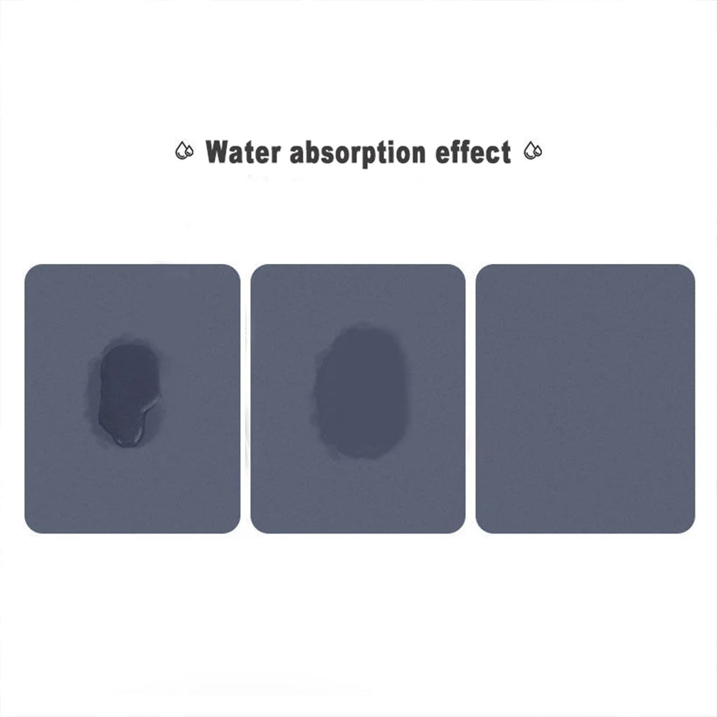 Cute Diatom Super Absorbent Bathroom Mat CartoonNon-Slip Mud Toilet Pad Quick-Drying Bath Mat Floor Mat