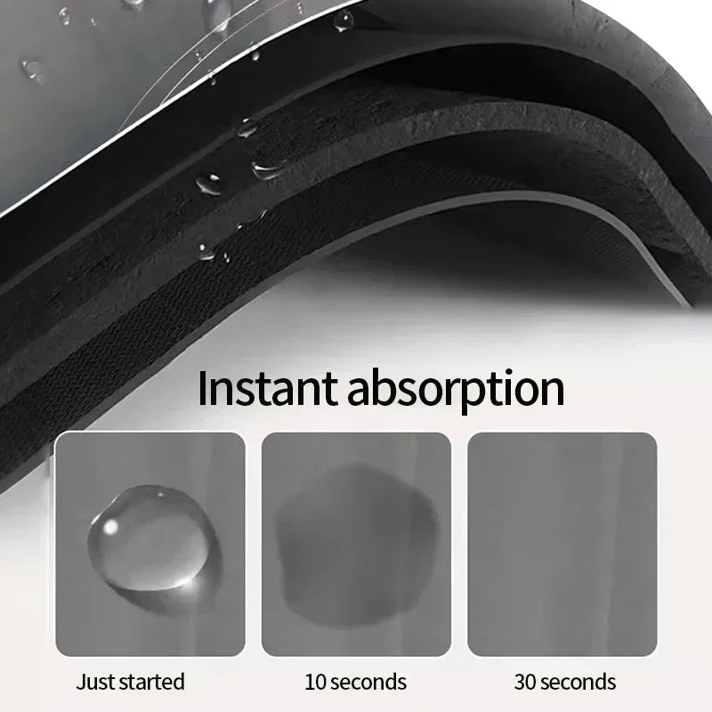 Diatom Mud Kitchen Dish Bowel Drainer Mat Super Absorbent Countertop Mat Dishes Dryer Pad Placemat Tapis Absorbant Vaiselle
