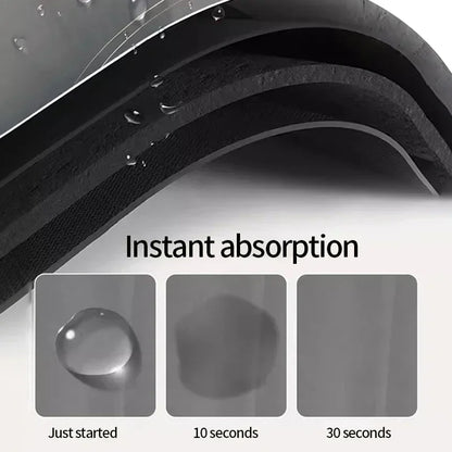 Diatom Mud Kitchen Dish Bowel Drainer Mat Super Absorbent Countertop Mat Dishes Dryer Pad Placemat Tapis Absorbant Vaiselle
