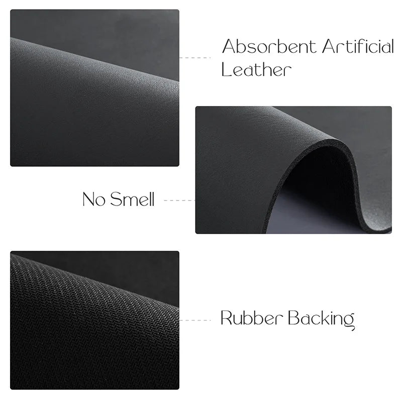 Kitchen Absorbent Draining Mat Coffee Mats Solid Color Tableware Mat Kitchen Dish Drying Pad Dinnerware Placemat Quick Dry Mat