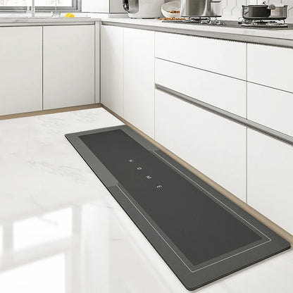 Kitchen Floor Mat Bedroom Living Room Long Strip Carpet Hallway Decorative Carpet Bathroom Entrance Door Non-slip Absorbent Mat
