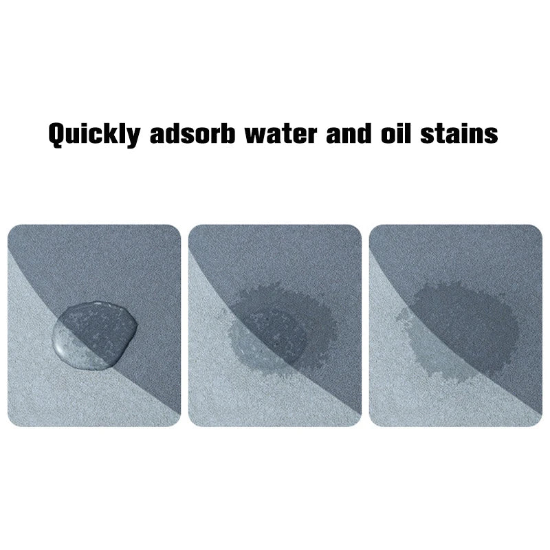 Kitchen Floor Mat Bedroom Living Room Long Strip Carpet Hallway Decorative Carpet Bathroom Entrance Door Non-slip Absorbent Mat