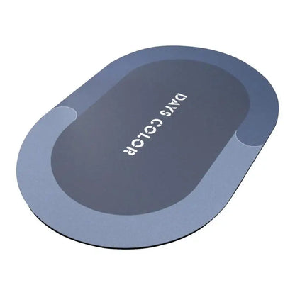 Stone Bath Mat Portable Shower Smooth Mat Quick Drying Absorbent Effortless Cleaning Non Slip Diatom Mud Bath Home Accessories