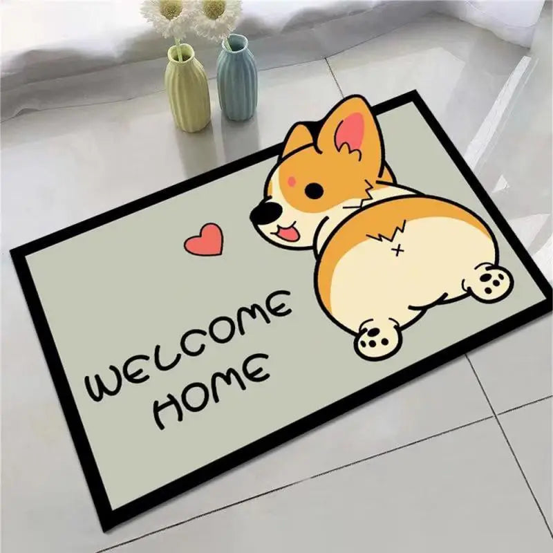 Super Absorbent Cartoon Bath Mat Anti-skid Bath Rug Instant Drying Floor Carpet Home Shower Proof Anti-Slip Bathroom Foot Mat