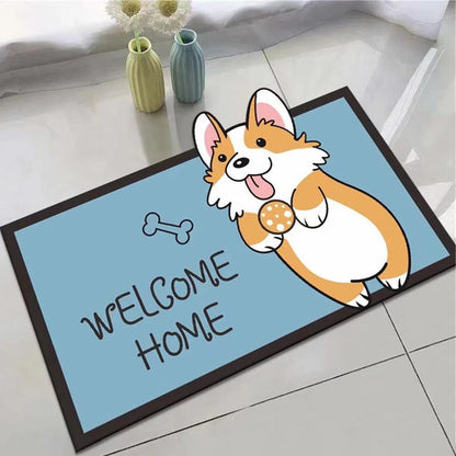 Super Absorbent Cartoon Bath Mat Anti-skid Bath Rug Instant Drying Floor Carpet Home Shower Proof Anti-Slip Bathroom Foot Mat