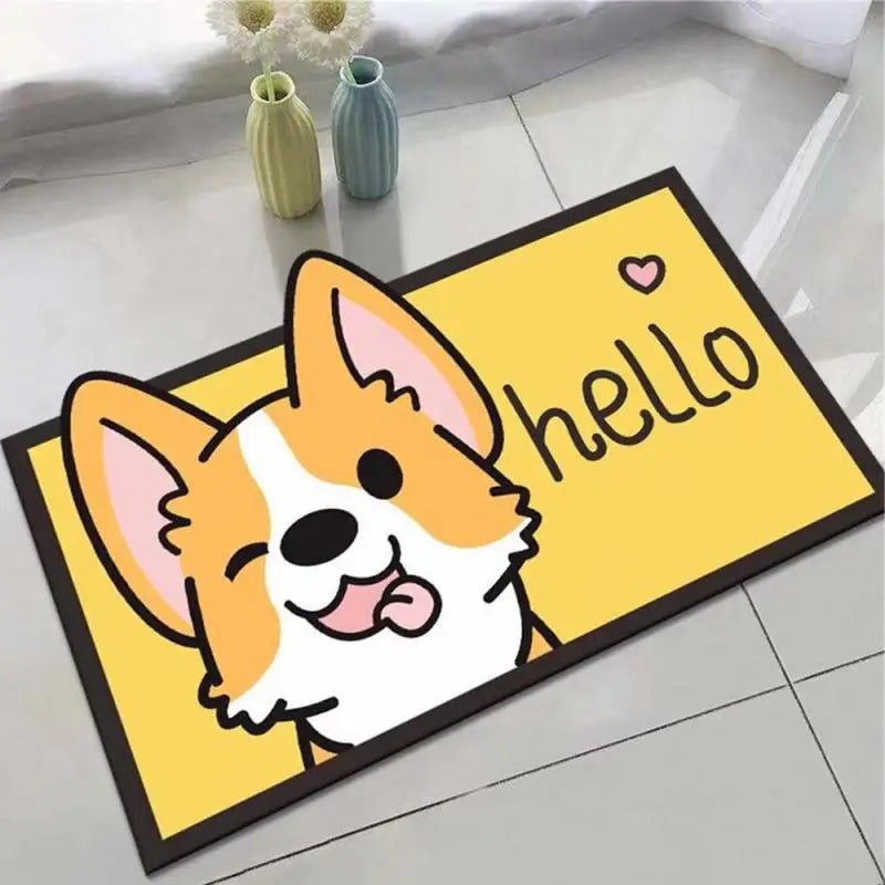 Super Absorbent Cartoon Bath Mat Anti-skid Bath Rug Instant Drying Floor Carpet Home Shower Proof Anti-Slip Bathroom Foot Mat