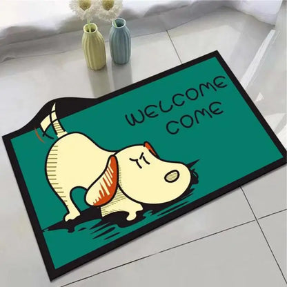 Super Absorbent Cartoon Bath Mat Anti-skid Bath Rug Instant Drying Floor Carpet Home Shower Proof Anti-Slip Bathroom Foot Mat