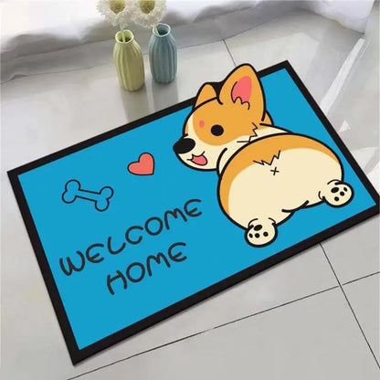 Super Absorbent Cartoon Bath Mat Anti-skid Bath Rug Instant Drying Floor Carpet Home Shower Proof Anti-Slip Bathroom Foot Mat