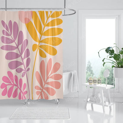 Waterproof fabric shower curtain Bathroom curtain accessories 180x200 Bath curtain for shower 240*200 nordic boho decor 240x200