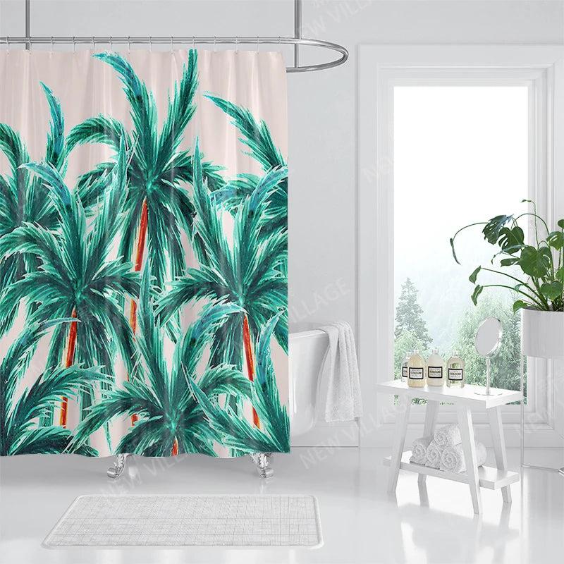 Waterproof fabric shower curtains Bathroom curtain accessories Bath curtain for shower 180x200cm 240*200 anime boho decoration