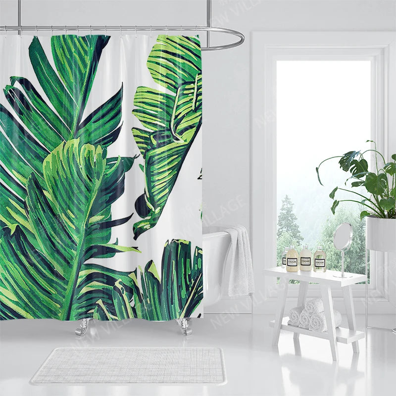 Waterproof fabric shower curtains Bathroom curtain accessories Bath curtain for shower 180x200cm 240*200 anime boho decoration