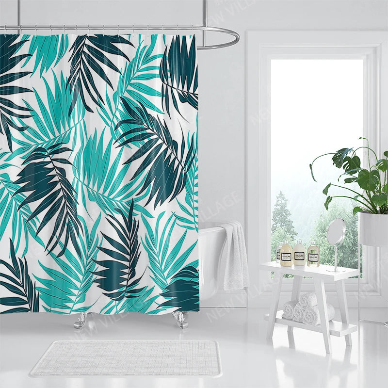 Waterproof fabric shower curtains Bathroom curtain accessories Bath curtain for shower 180x200cm 240*200 anime boho decoration