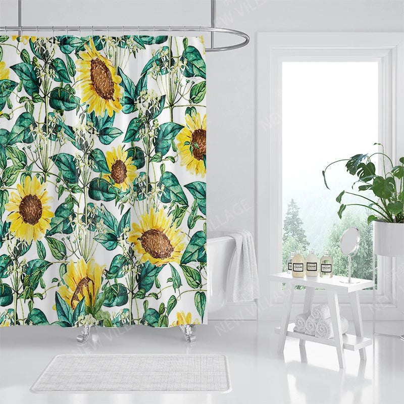 Waterproof fabric shower curtains Bathroom curtain accessories Bath curtain for shower 180x200cm 240*200 anime boho decoration