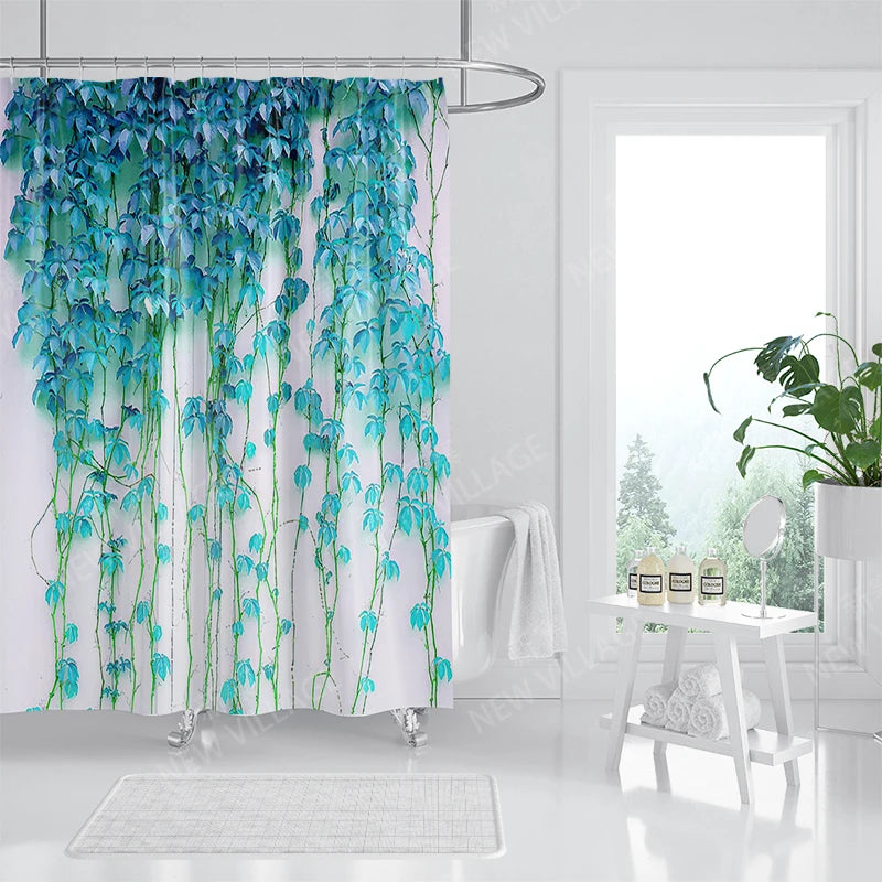 Waterproof fabric shower curtains Bathroom curtain accessories Bath curtain for shower 180x200cm 240*200 anime boho decoration